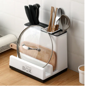 Kitchen Storage Multifunctional Large-capacity Chopstick Spoon Storage Holder Cutlery Knife Fork Kitchen Tools